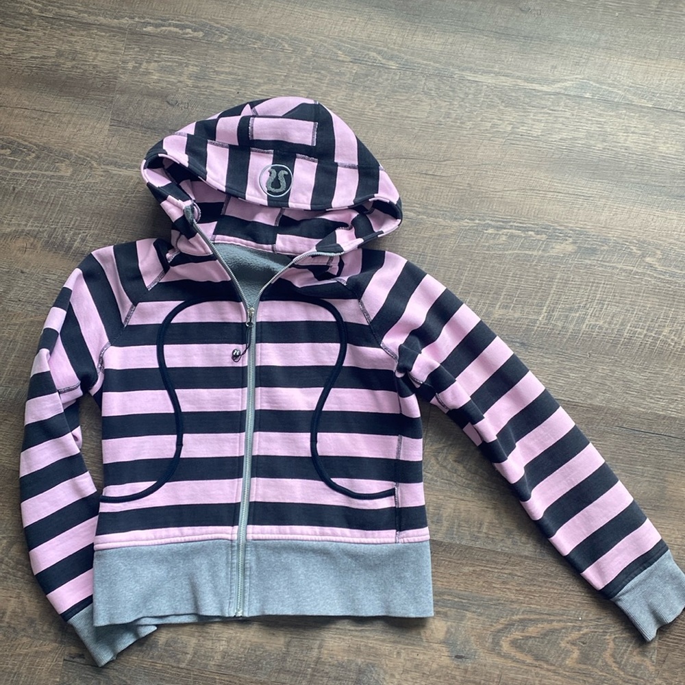 Lululemon Scuba Zip up hoodie size 10 LuLu Lemon